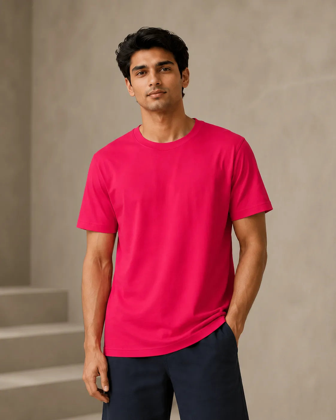 100% Cotton BoldBerry Crew Neck