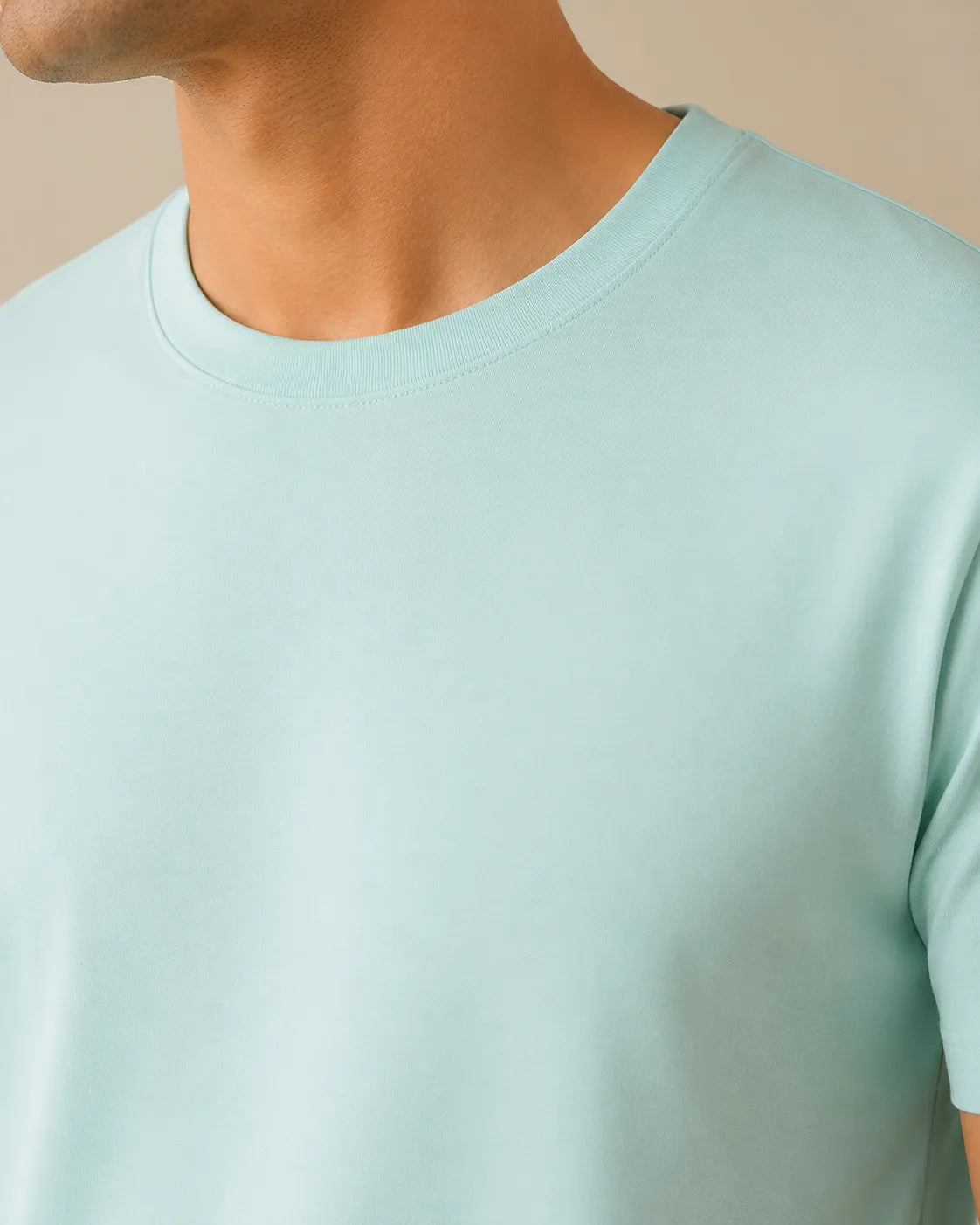 100% Cotton SkyMist Crew Neck