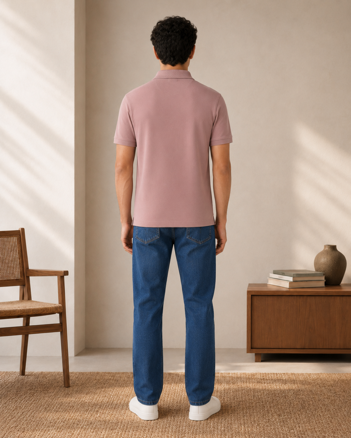 Onion Pink Classic Cotton Polo