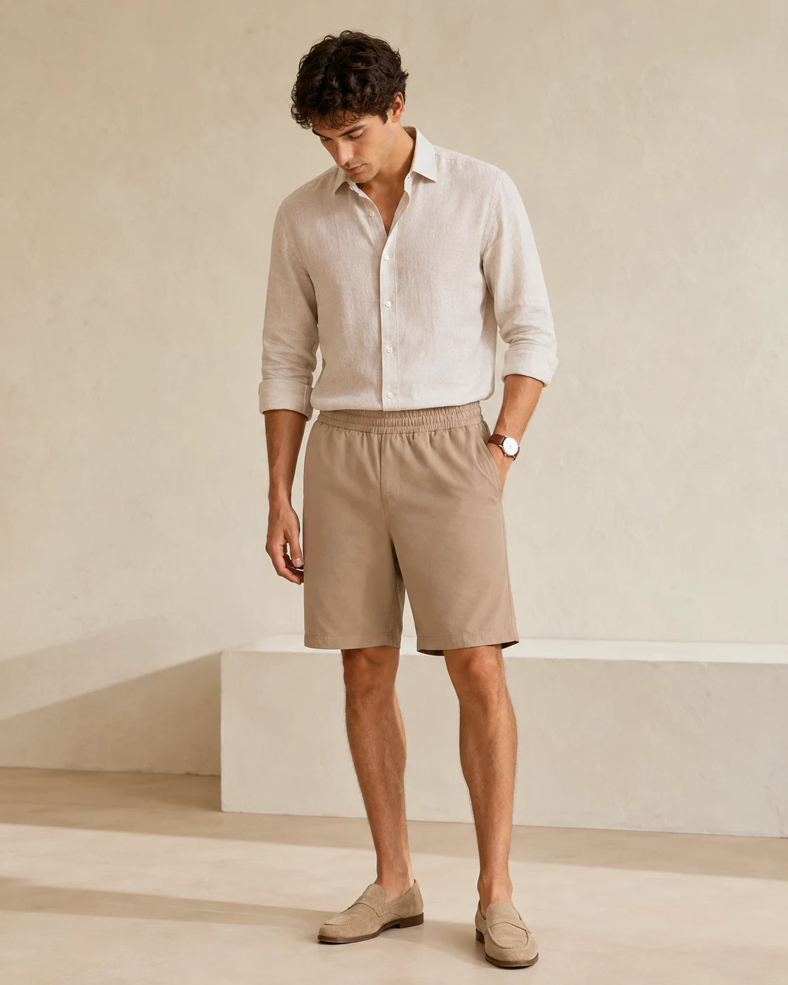 Dune Beige Shorts