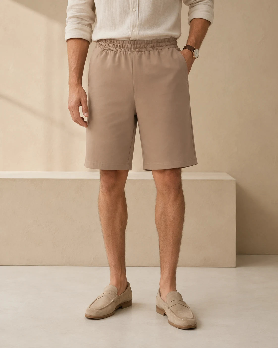 Dune Beige Shorts