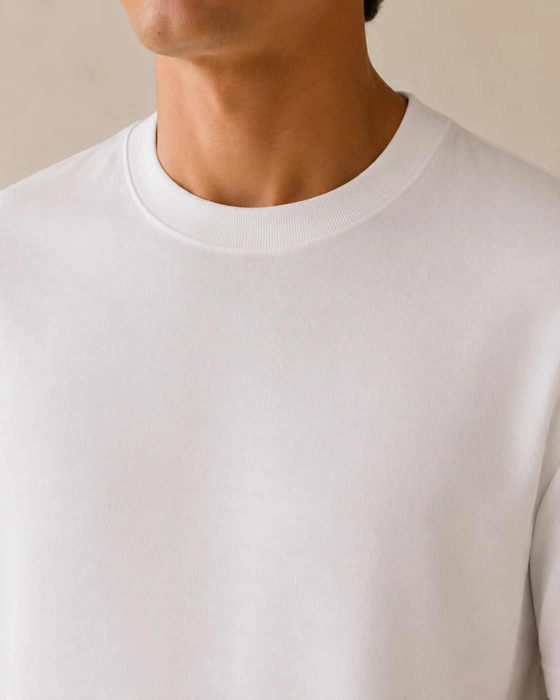 Ivory White Supima Tee