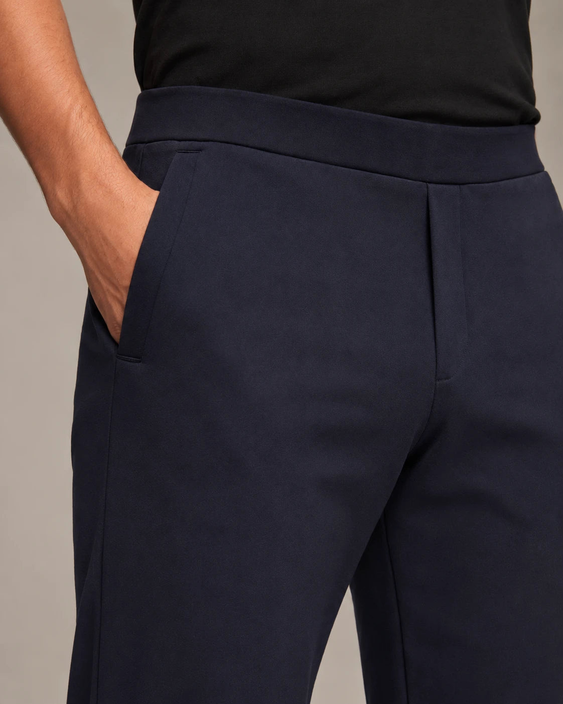 Midnight Navy Straight Fit Trouser