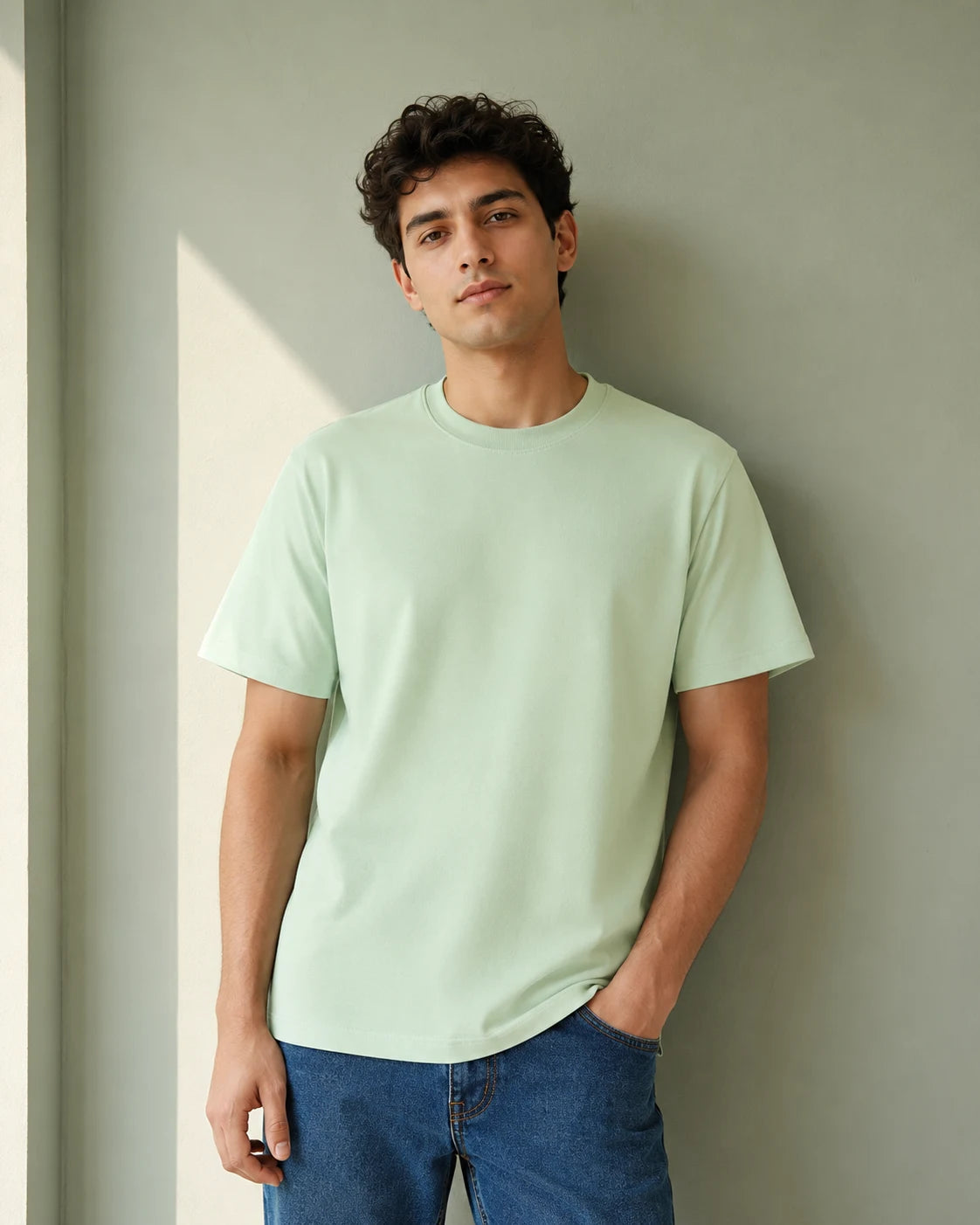 Mint Breeze Crew Neck