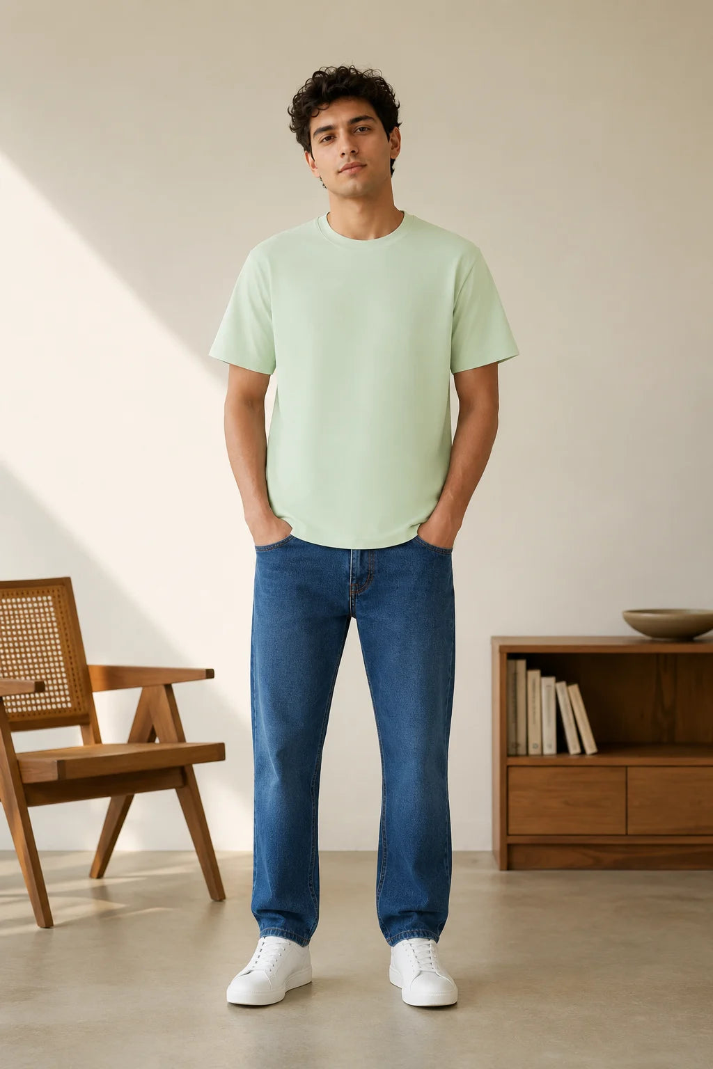 Mint Breeze Crew Neck