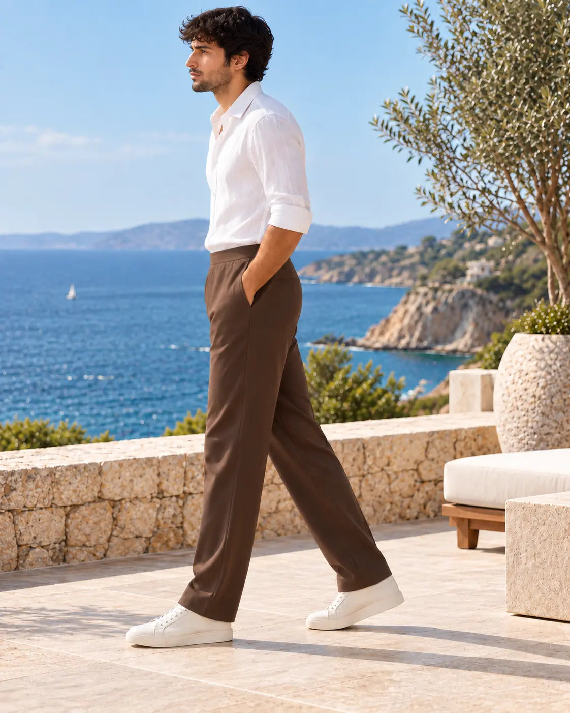 Walnut Relaxed Fit Lower