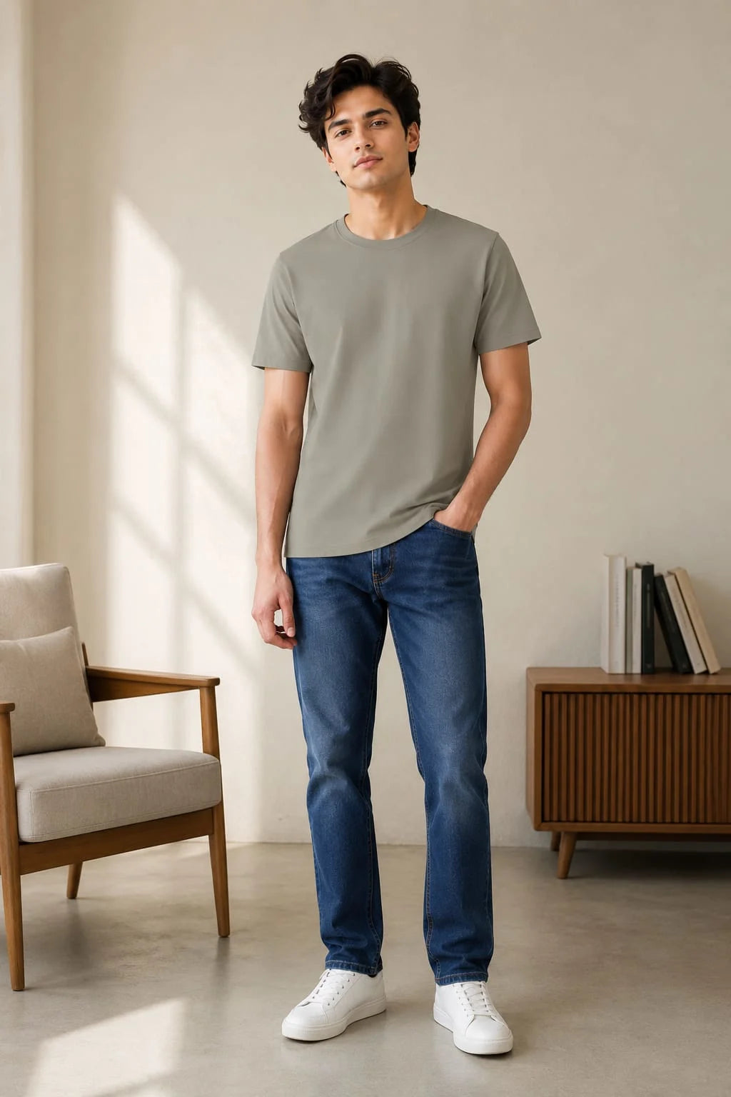 Muted Sage Supima Tee
