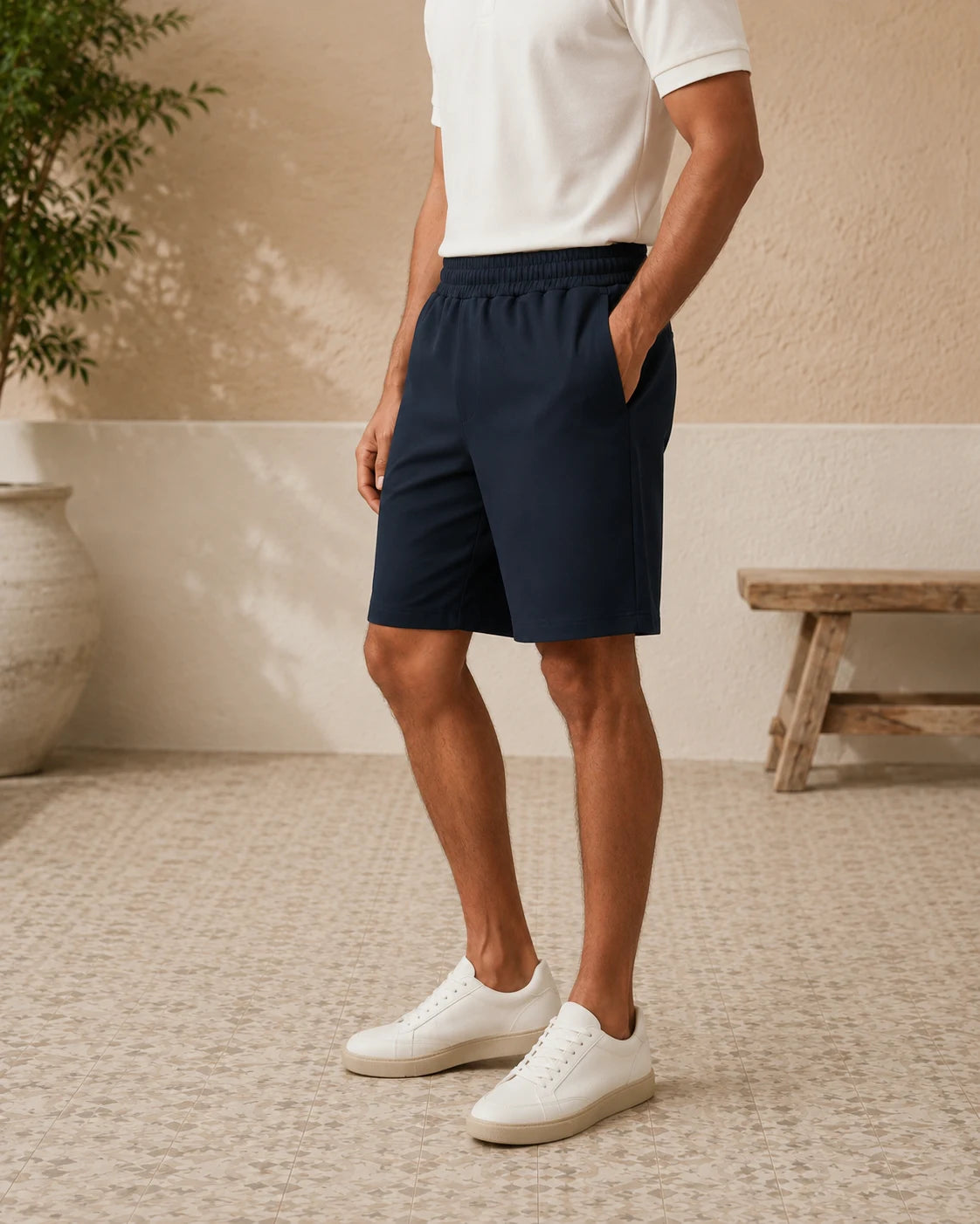 Ocean Navy Shorts