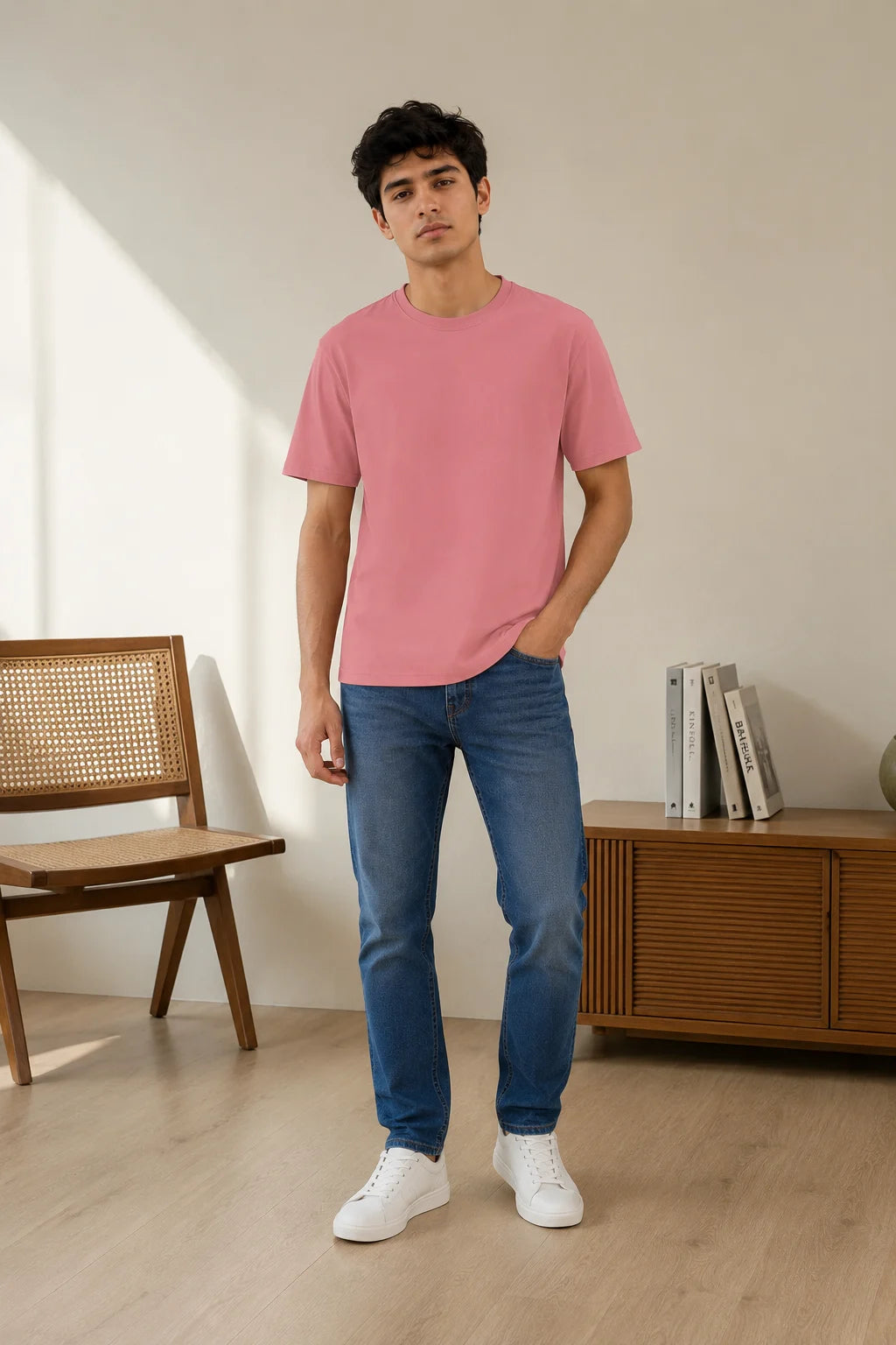 Rose Mist Crew Neck