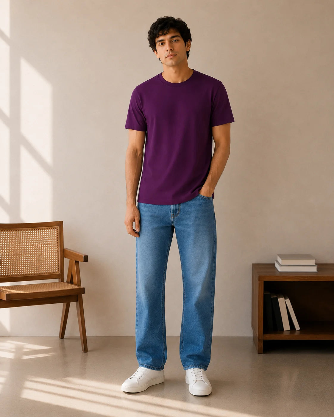 Royal Plum Crew Neck