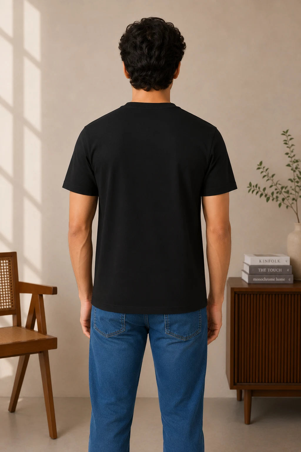 Shadow Black Crew Neck